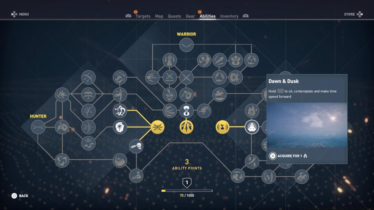 Seer Ability: Dawn & Dusk (Requires 1 Ability Point)